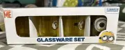 UNIVERSAL DESPICABLE ME MINION MADE GLASSWARE SET OF 4 1.5OZ MINI GLASSES IN BOX
