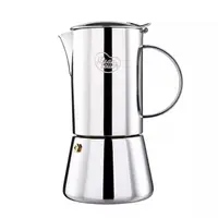 在飛比找momo購物網優惠-【O-GRILL】【品牌直營】Moka Pot 義式不鏽鋼摩