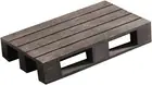 VINTORKY Carbonized Wood Pallet Pot Holder Pot Trivets Nonslip Trivet Trivets...