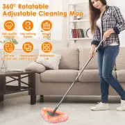 59" Wall Cleaner Mop with Long Handle Mop 360° Rotatable Microfiber Dust Mop༄