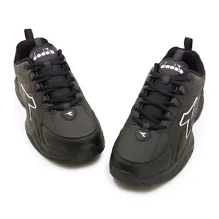 【DIADORA】男 迪亞多那 復古多功能休閒運動鞋 CLASSIC系列(黑銀 71280)