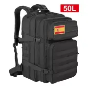 40L Large Tactical Backpack Rucksack Camping Hiking Bag Military Outdoor Travel