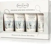 Percy & Reed Discover Something Wonderful Gift Set - Complete Hair Care Gift Set 4-In-1 - Includes Wonder Range Shampoo, Conditioner, Hair Balm, Overnight Recovery - Great Gift for Her