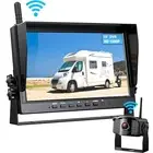 Digital Wireless Backup Camera 10.1" DVR Monitor 1080P Reverse for Truck/Caravan