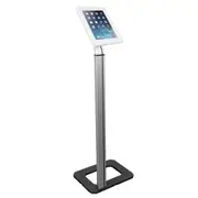 Brateck Anti-theft Tablet Kiosk Floor Stand with Aluminum Base Fit Screen Size 9.7'-10.1' PAD15-01