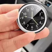 1x Luminous Car Decoration Mini Quartz Watch Stick-On Clock Glow In The Dark (for: Peugeot)