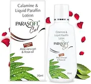Parasoft Cal Body Moisturizing Lotion With Calamine, Aloevera And Rose Oil | Soothing Restoring Moisturizer | Relief Irritating Rashes Burns | Non-sticky Formulation For All Type Skin - 70 ml
