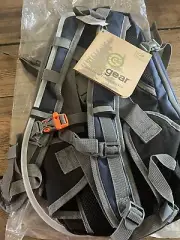 GEAR Go Green water bladder bag hydration backpack Navy Blue