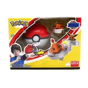 Pokemon Spin Attack Spinning Top Beyblade with Launcher Charmander Toy