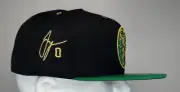 Mitchell & Ness NBA Boston Celtics Metallic Gold Jayson Tatum Auto Fitted Hat