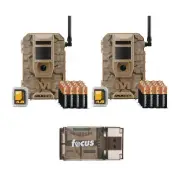 Muddy Mitigator 2.0 Cellular Brown 2 Pack Camera Combo and Card Reader Bundle