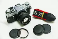 在飛比找Yahoo!奇摩拍賣優惠-二手新中古:經典CANON AE-1+NFD 50mm F1