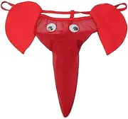 [Czizitong] Men Elephant Underwear Sexy Lingerie Thongs G-Strings