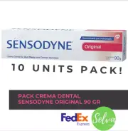 Sensodyne Toothpaste for Sensitive Teeth 90 g-PACK x 10 units -3.17 OZ