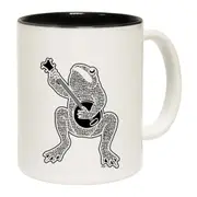 Toad Plaing Banjo Frog Mug Cup