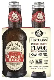 Sparkling Ginger Beer - Ginger Ale, Ginger Beer Non Alcoholic, Craft Soda pack 4