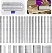 Swpeet Brad Nails Multi-Length Galvanized Straight Finishing Nail Assortment Kit (F10 (2/5 Inch))