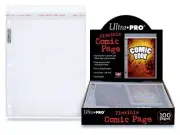 25 Ultra PRO 1-Pocket Current & Silver Comic Storage Binder Pages Resealable UV