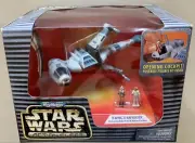 Star Wars Micro Machines Action Fleet B-Wing Starfighter w/Reb. Pilot & Ackbar
