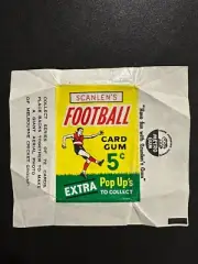 **IMPOSSIBLY RARE** Scanlens 1966 VFL Wax Wrapper [Superb condition]