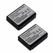 2 Pack LP-E10 Battery for Canon REBEL T3 T5 T6 EOS 1100D 1200D 1300D