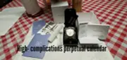 Balmain curve Perpetual Calender Ros gold Quartz chronograph Men's Watch