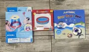 [LOT OF 3] Shark Baby Float Ring•Floating Hoop•Cocomelon Pool