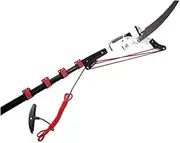 Telescopic Pole Saws, Tree Pruners 5.4M/18FT Professional Extendable Pruning Saw Gardening Bypass Landscaping Lopper Tools with Steel Blade Saw and Nylon Cord