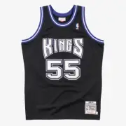 Jason Williams Black Sacramento Kings Mitchell & Ness Authentic Road Jersey