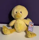 Ganz Duck Heart Tuggers Plush Sleepy Eyes Lovey Jellycat Prestige Russ New Rare