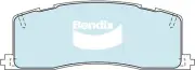 Bendix Heavy Duty Rear Brake Pad Set for Toyota Tarago/Estima TCR10R, TCR11R, TC (for: Toyota)