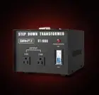 1000 Watt Step Down Transformer Portable AC240V into AC110V USA TO USA Standard