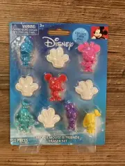 Mickey Mouse & Friends Eraser Set 10 Pc Mickey, Minnie, Donald, Goofy, Pluto