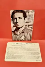 GENTO of SPAIN ESPANHA FAX-PAX SOCCER FOOTBALL CARD; REAL MADRID, SANTANDER