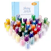 42 Colors Embroidery Machine Thread, 500M (550Y) Each Spool Polyester Thread ...