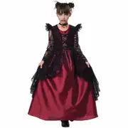 Gothic Lace Vampire Vampires Medieval Halloween Child Girls Costume