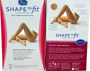 Shape to Fit Sheer Graduated Compression Pantyhose 15-20 mmHg Stockings