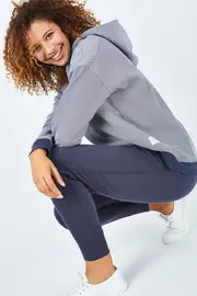 Beloved Stripe Pull Over Hoodie--ELM-81X4038