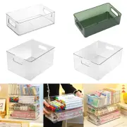 Brand New Storage Box Versatile Wardrobe With Handles Clear Accessories