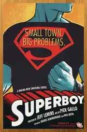 2010 DC Comics Superboy Print Ad/Poster Authentic Rafael Albuquerque Promo Art