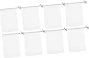 HAPINARY 8pcs Soap Mesh Bag Soap Net Holder for Face Cleaning Exfoliating Reusable for Travel Camping