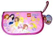 Lego Friends Transforming Wristlet Storage Case New Nwt Pink Play Mat Girl's