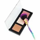 Whimsical Rose 4 Pc Cheek Palette Set Blush Highlighter Bronzer Brush Macys READ