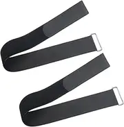 JLEivvi 1 Pair Universal Overlength Rowing Machine Foot Straps Elliptical Machine Pedals Straps Rowing Machine Pedal Trainer Straps Leg Training for Fitness Home Sports Office Accessories,50cm