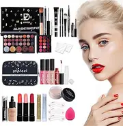 Full Makeup Kit For Women, Makeup Kit, Makeup Set, Makeup Kit For Women Full Kit, 27 Pieces Basic Makeup Kit Full Face Makeup Kit, Compact Professional Makeup Kit Starter Makeup Kit For All Ages