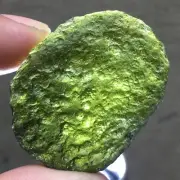 58.10Ct Genuine MOLDAVITE Czech Republic Certificate of Authenticity