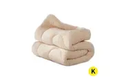 Dreamz 100% Wool Underlay Reversible Mattress Topper King