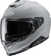 HJC i71 Solid Helmet, grey, Size M for Men