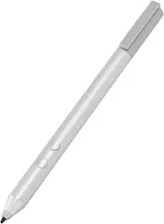 Tablet Stylus Pen, 4096 High Pressure Sensitivity Level Capacitive Stylus with Replacement Nibs Custom Buttons, Portable Digital Tablet Stylus for Writing Drawing (Silver)