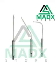 3 Pcs Binner Bipolar Forceps Straight Curved Angled ReUsable Electrosurgical